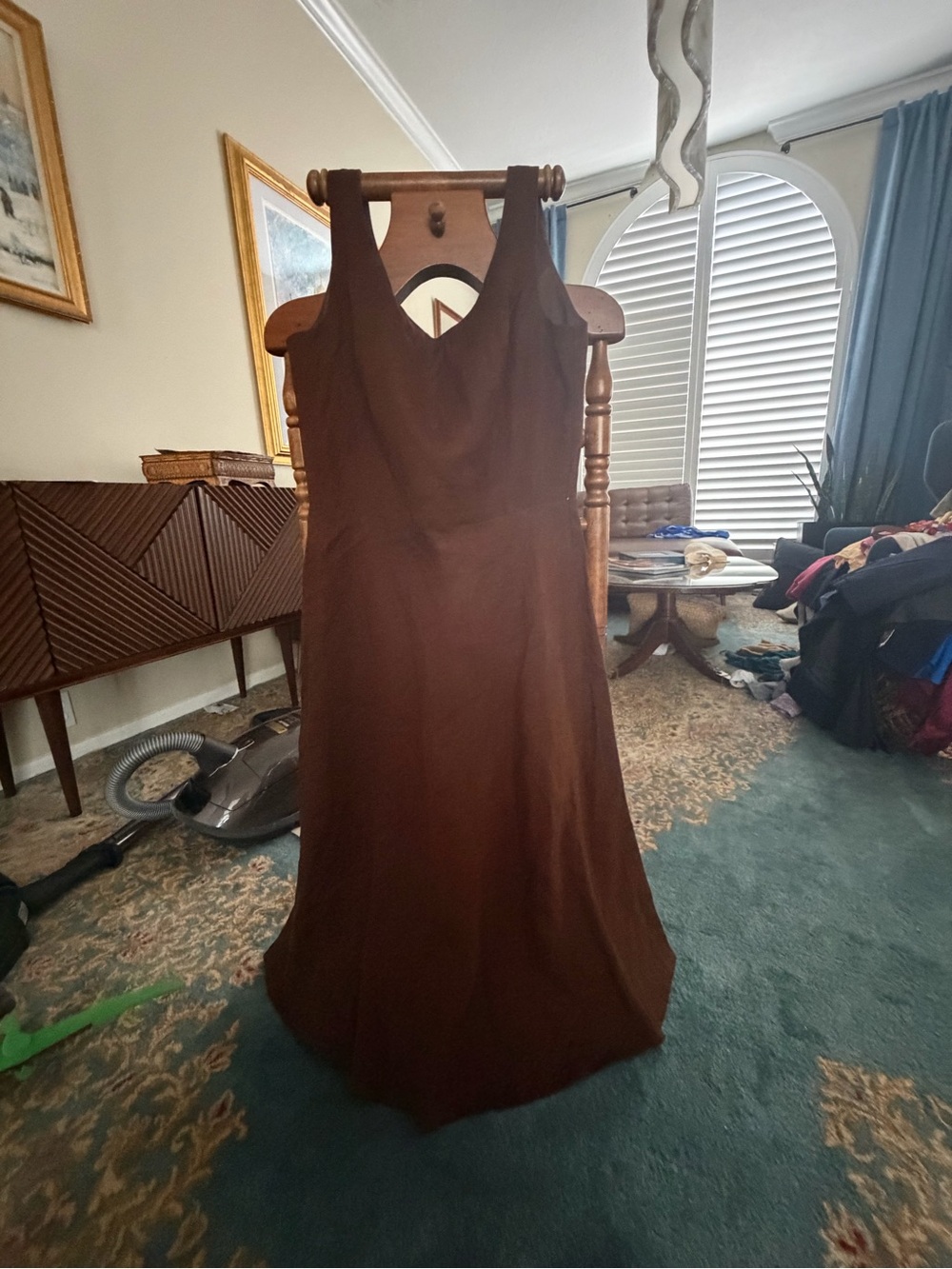 Jessica Howard Brown Sleeveless midi Dress